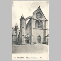 Église Saint-Aignan de Chartres, Carte postale, 1914, Wikipedia.jpg